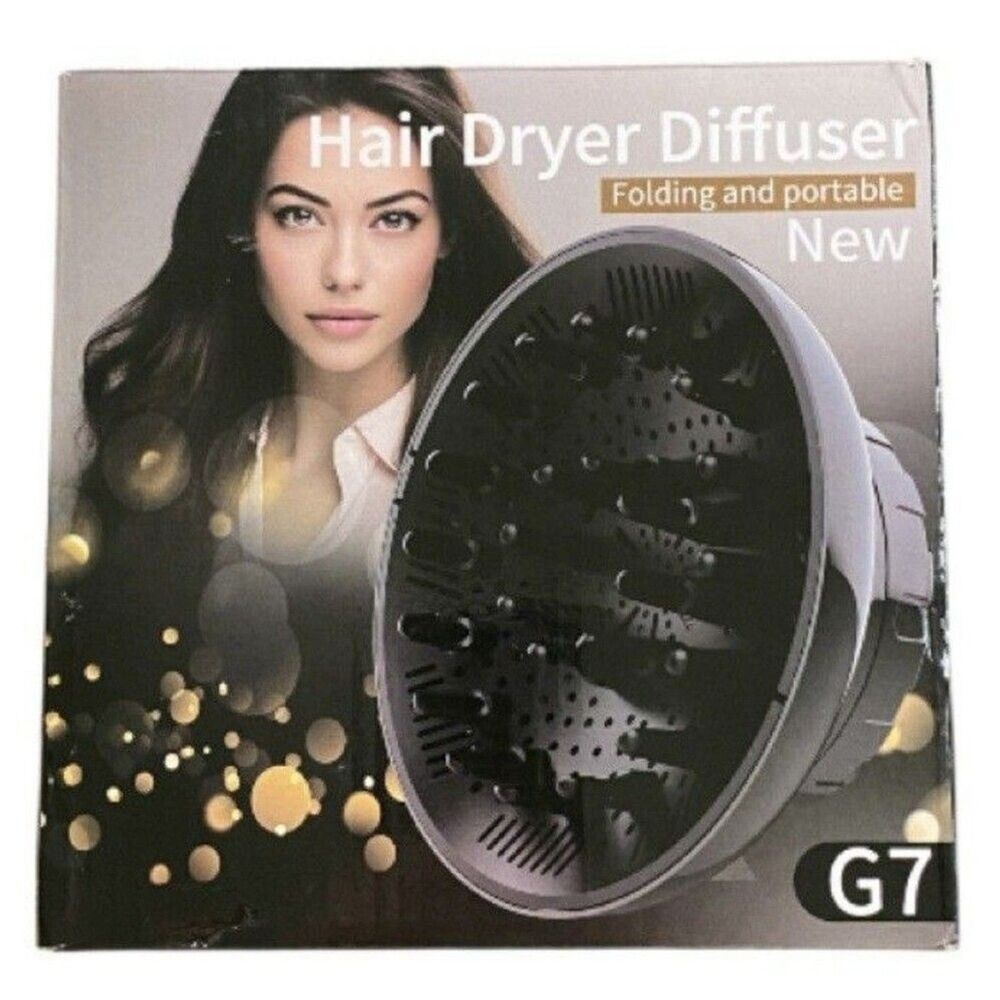 Hair Dryer Diffuser Universal Attachment G7 New for Curly & Wavy Hair